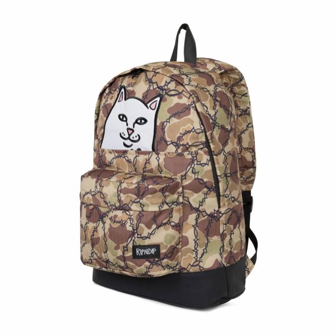 Rip N Dip Wired Backpack - Tan Camo