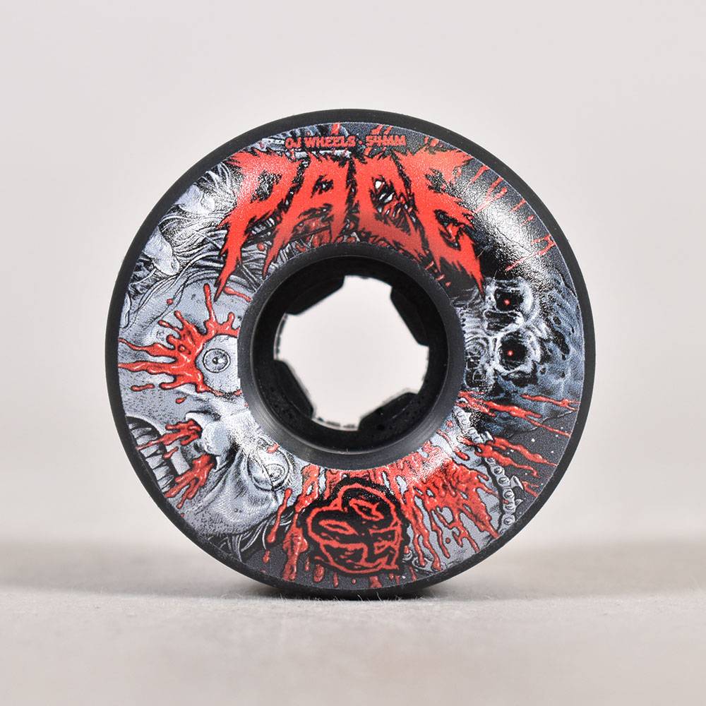 OJs Wheels Rob Pace Chainsaw Chubbies 99A (Black) Skateboard Wheels ...