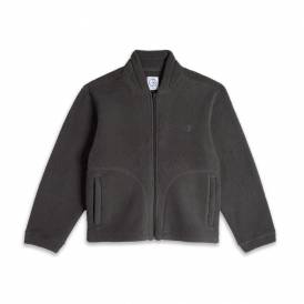 Roman Fleece Jacket - Dirty Black