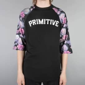 Rose Noir Raglan - Black