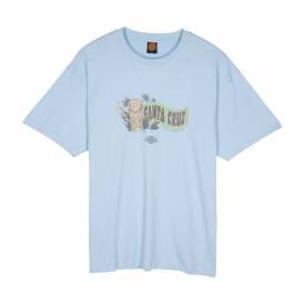 Roskopp Voodoo Room Skate T-Shirt - Fresh Blue