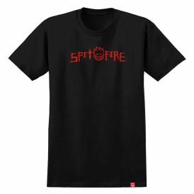 Rough Scribble Skate T-Shirt - Black
