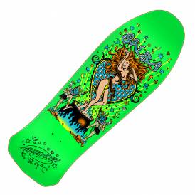 Salba Witch Doctor Green Reissue Skateboard Deck 10.4"