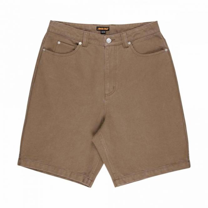 Santa Cruz Skateboards Big Shorts - Taupe Canvas
