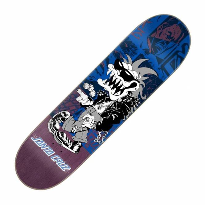 Santa Cruz Skateboards Check Gremlin FeelBase Skateboard Deck 7.75''