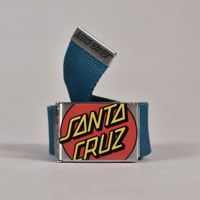 Santa Cruz Skateboards Crop Dot Belt - Teal