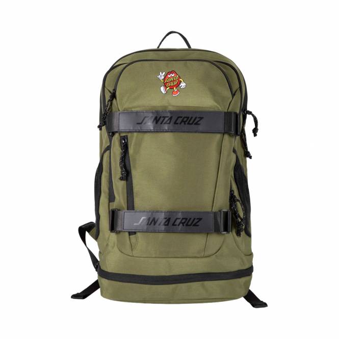 Santa Cruz Skateboards Dot Guy Skatepack - Deep Olive 