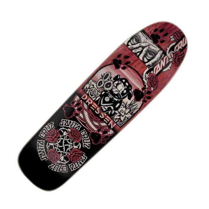 Santa Cruz Skateboards Dressen Evo (Shaped) Skateboard Deck 9.3''