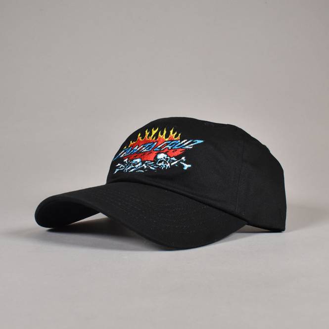 Santa Cruz Skateboards Salba Voodoo Pit Strapback Cap - Black