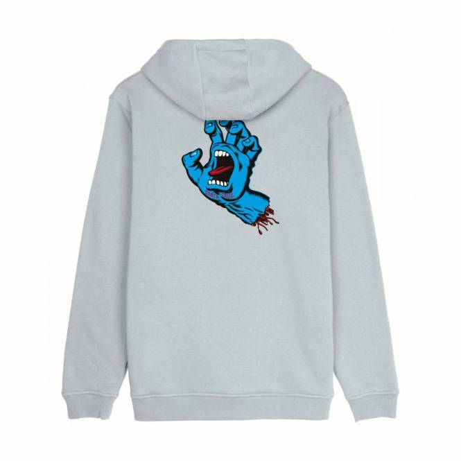 Santa Cruz Skateboards Screaming Hand Chest Hood - Mist