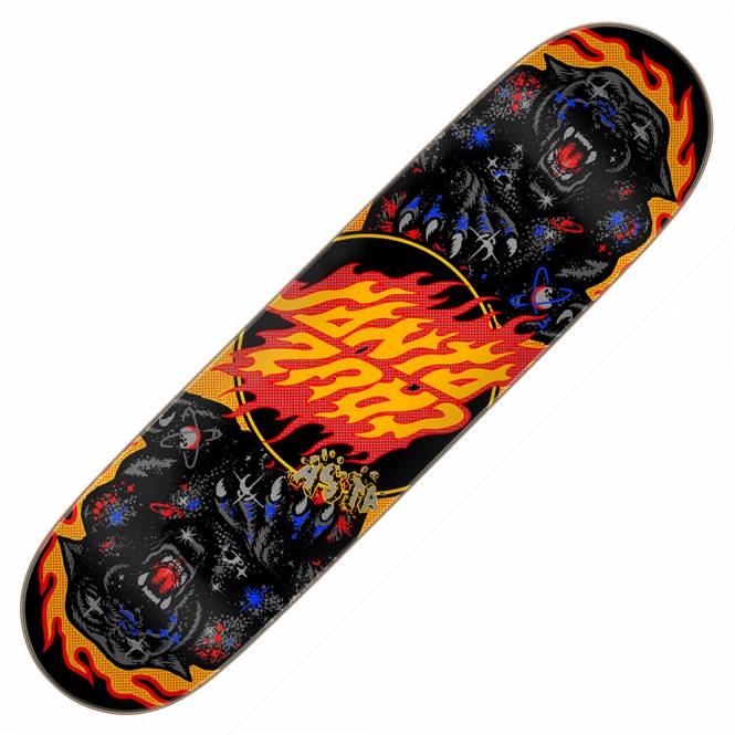 Santa Cruz Skateboards Tom Asta Cosmic Cat (Twin Tip) Skateboard Deck 8.2