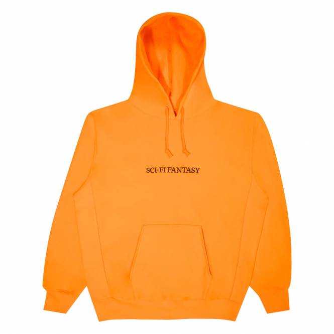 Sci-Fi Fantasy Logo Hood - Cantaloupe