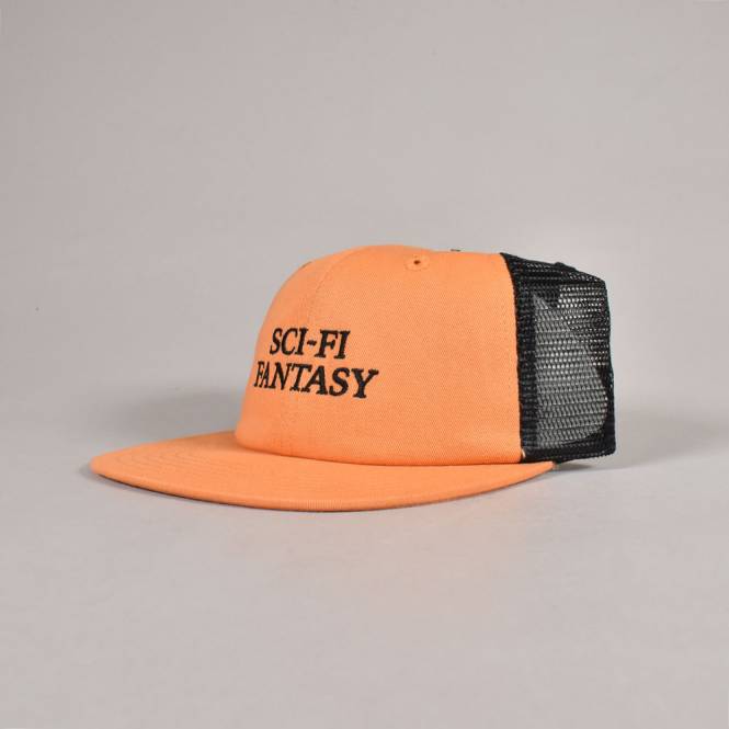 Sci-Fi Fantasy Logo Snapback Mesh Trucker Cap - Tennessee Orange