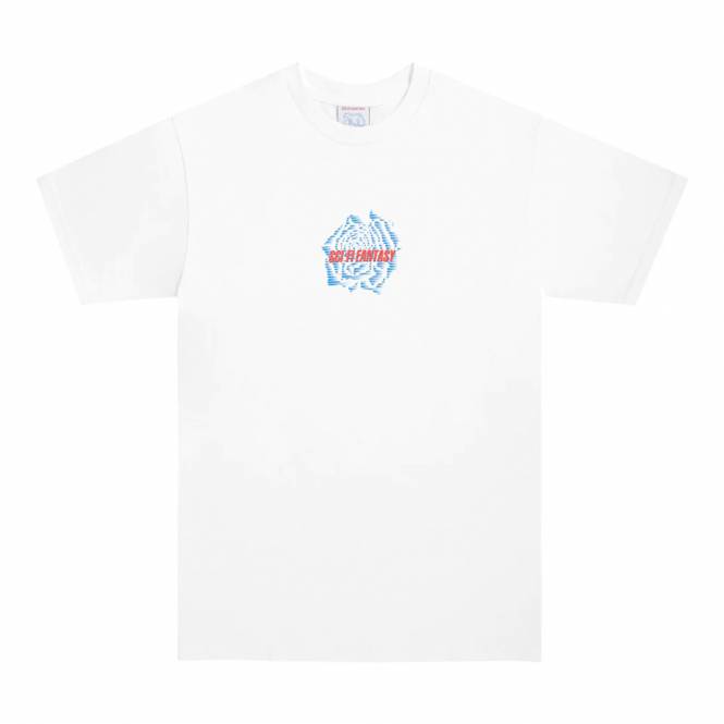 Sci-Fi Fantasy Rose Skate T-Shirt - White