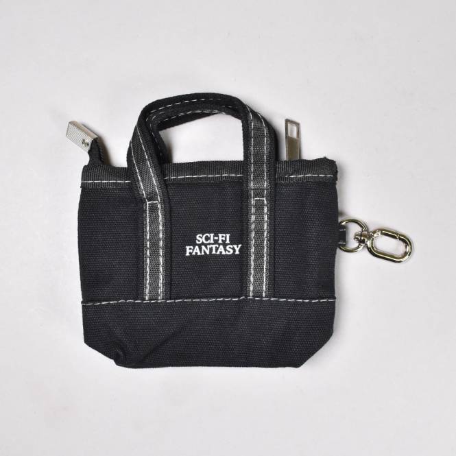 Sci-Fi Fantasy Tote Keychain- Black