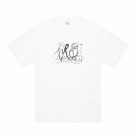 Scribble Daddy Skate T-Shirt - White