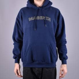 Script Outline Hoodie - Navy 
