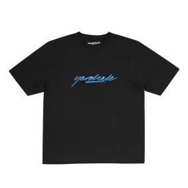Script Sludge Skate T-Shirt - Black