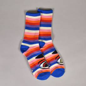 Sect Eye Rainbow Sock - Blue