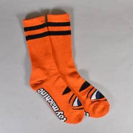 Sect Eyes Socks - Orange