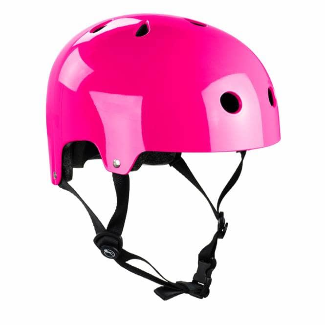 SFR Helmets Essentials Skate Helmet - Gloss Fluro Pink