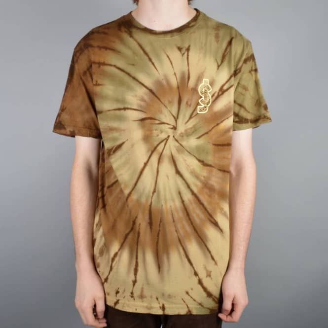 Shake Junt SJ Classic Tie Dye T-Shirt - Brown Tie Dye