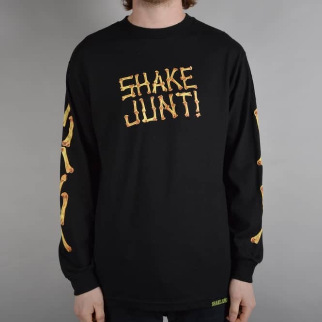 Shake Junt X-Ray Longsleeve T-Shirt - Black