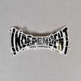 Shatter Span (Black) Skateboard Sticker - 6'' x 3''