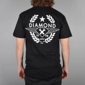 Shine Crest T-Shirt - Black