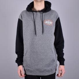 Signed Pullover Hood - Black/Dark Heather