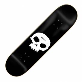 Single Skull Skateboard Deck 8.5''