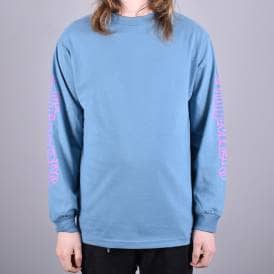 Ska Sucks Longsleeve T-Shirt - Slate Blue