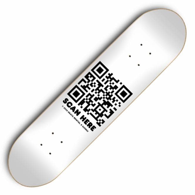 Skate Mental Giorgi QR Skateboard Deck 8.25