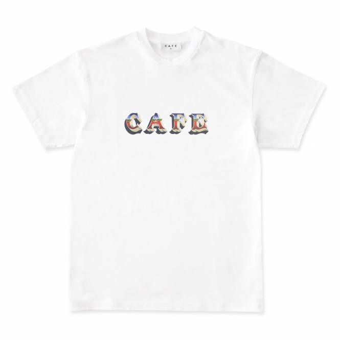 Skateboard Cafe Mr Finbar Skate T-Shirt - White