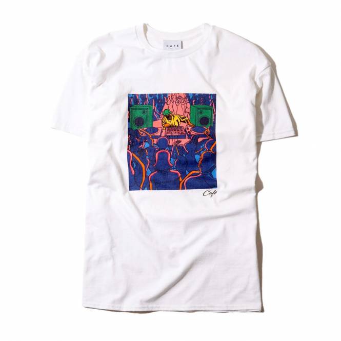 Skateboard Cafe Premier Skate T-Shirt - White