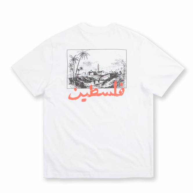 SkatePal Palms Skate T-Shirt - White