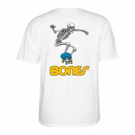 Skeleton II Skate T-Shirt - White