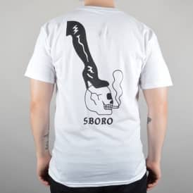 Skull & Heel Skate T-Shirt - White