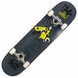 Skully Black Complete Skateboard 7.75"