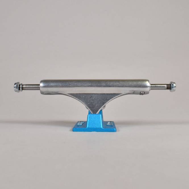 Slappy Trucks ST1 Inverted Hollow Lights/Ultra Low Kingpin (Polished/Light Blue) Skateboard Trucks - 8.25''