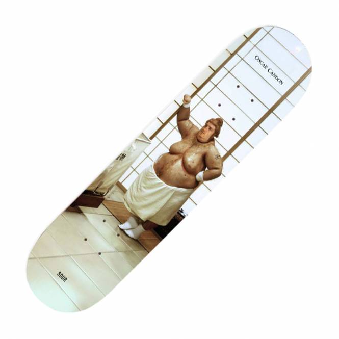 Sour Solution Skateboards Oscar Spa Skateboard Deck 8.375''
