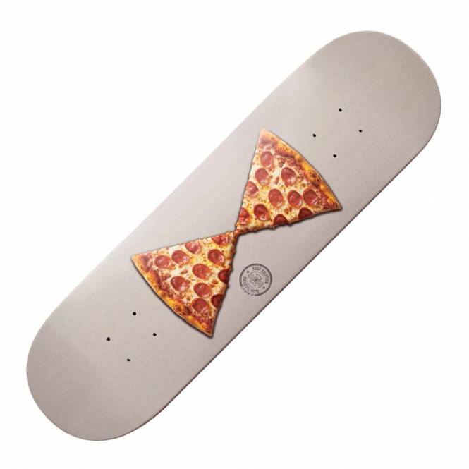 Sour Solution Skateboards Pizza (Twin Tail) Skateboard Deck 8.25