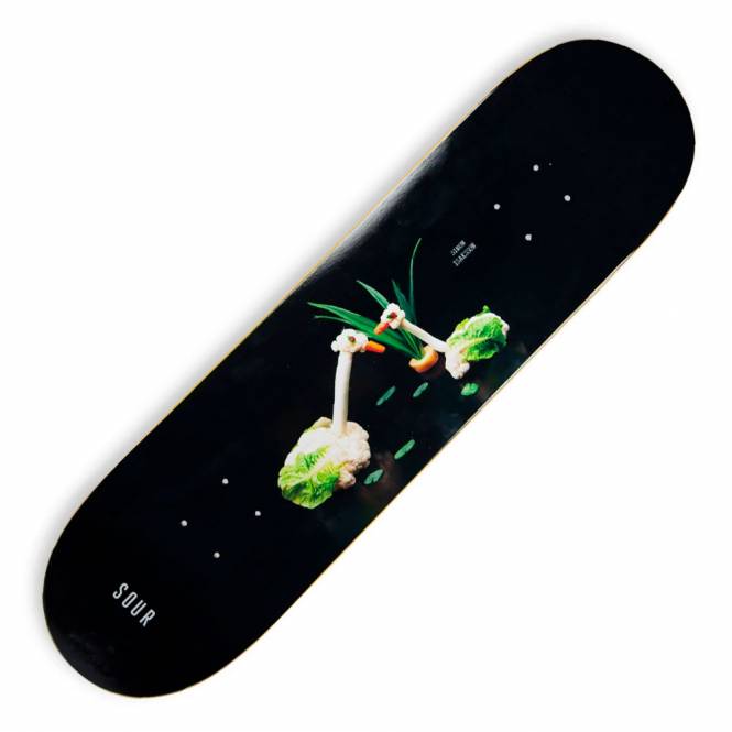 Sour Solution Skateboards Simon Swanlake Skateboard Deck 8.5