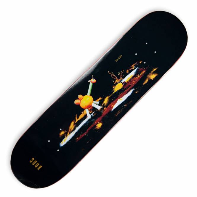 Sour Solution Skateboards Snape Camel Skateboard Deck 8.375