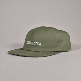 Sour Solution Snapback Cap - Olive