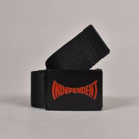 Span Web Belt - Black/Black/Red