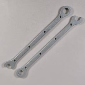 Spannerz Skateboard Rails - Silver