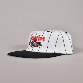 Speedway Snapback Cap - Black & Pinstripe