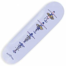 Spin Me Round 'Corkscrew' Skateboard Deck 8.25''
