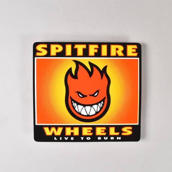 Spitfire Wheels Bighead Box Sticker - 4.75'' x 4.25''